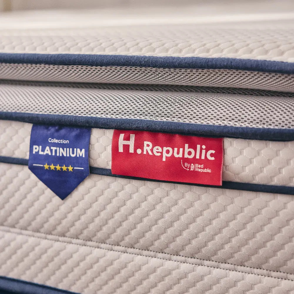 Matelas avec surmatelas intégré - HPLATINIUM PLUS 30 cm