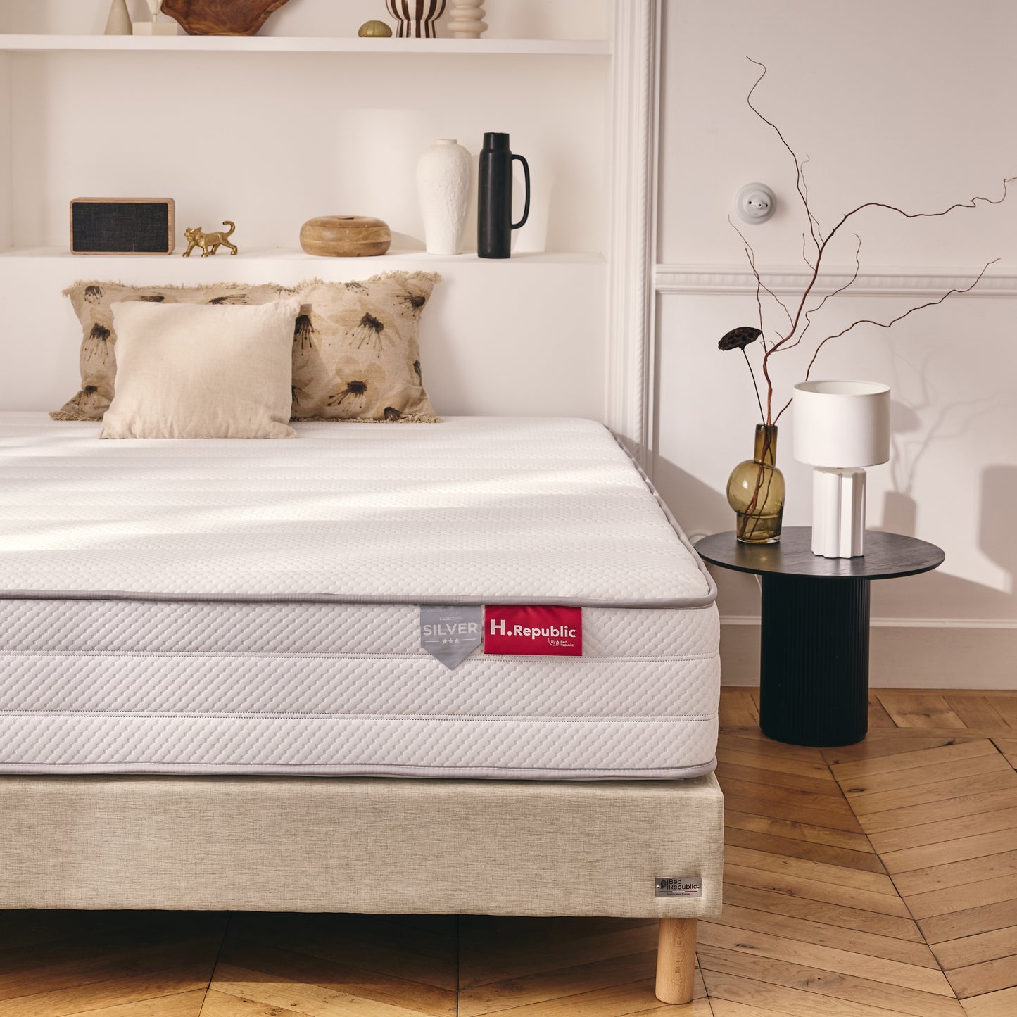 Matelas mousse Haute Densité - HSILVER 17 cm