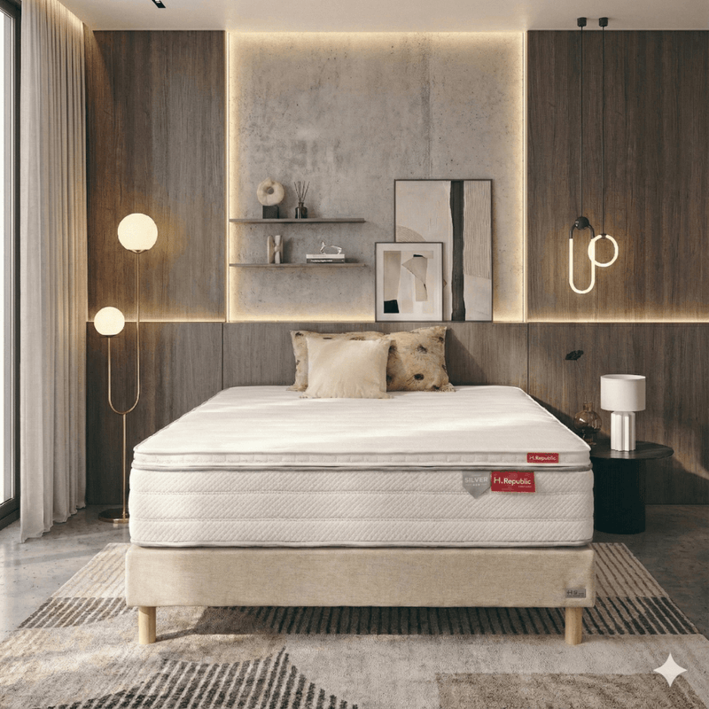 Surmatelas blanc 5 cm - HTOP 5 cm