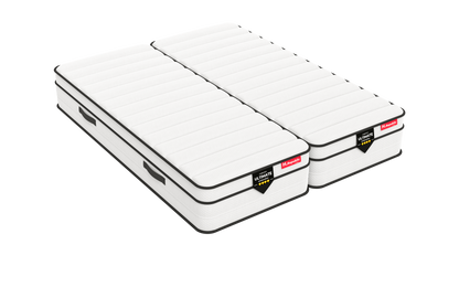Matelas à ressorts ensachés et mousse mémoire de forme HD - HULTIMATE 27 cm