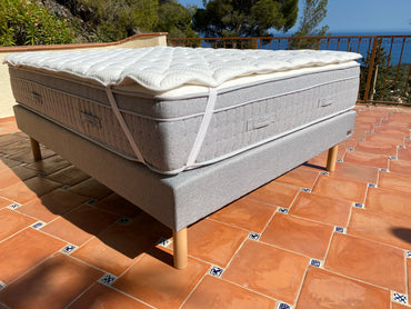 Thin and discreet mattress topper - MIRATOP 5 cm