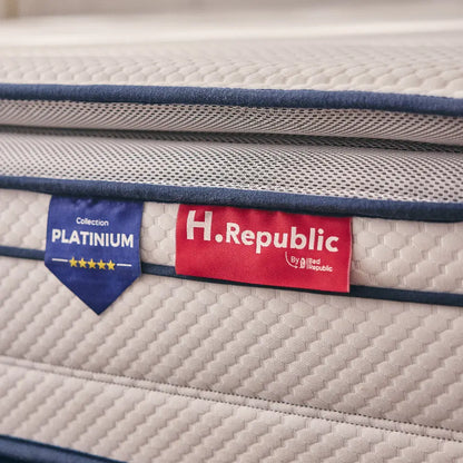 Matelas avec surmatelas intégré - HPLATINIUM PLUS 30 cm