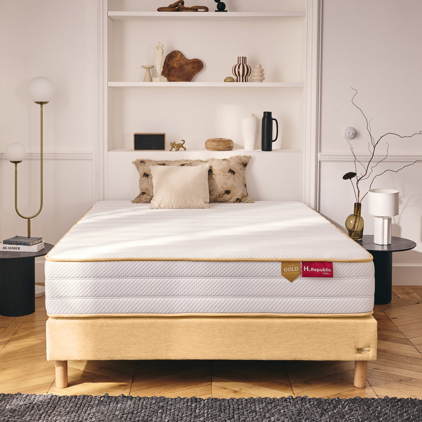 Matelas ressorts ensachés - HGOLD 22 cm